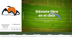 Desktop Screenshot of madparapente.es
